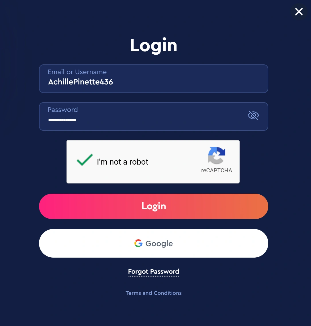 Connexion sécurisée à Celsius Casino - interface de jeu responsable
